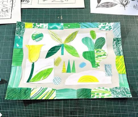 Le jardin vert